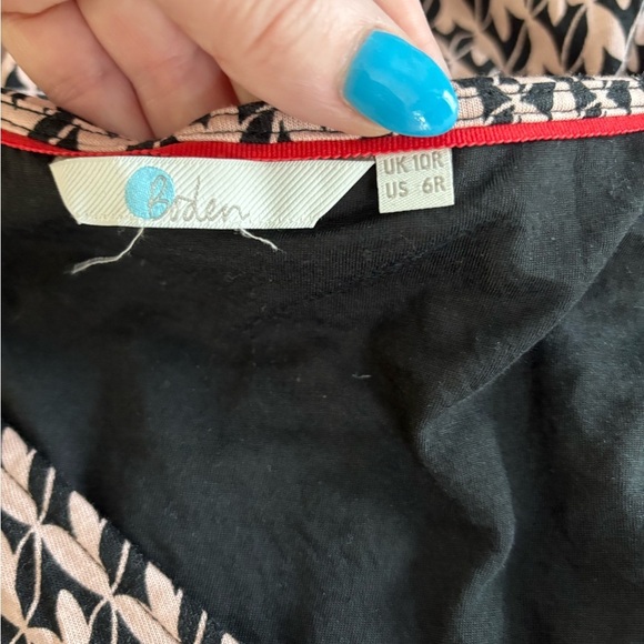 Boden Romilly Dress  Pink Hearts size 6 Pockets Buisness Casual - Picture 5 of 6